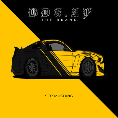 Mustang Pin [ Yellow ]