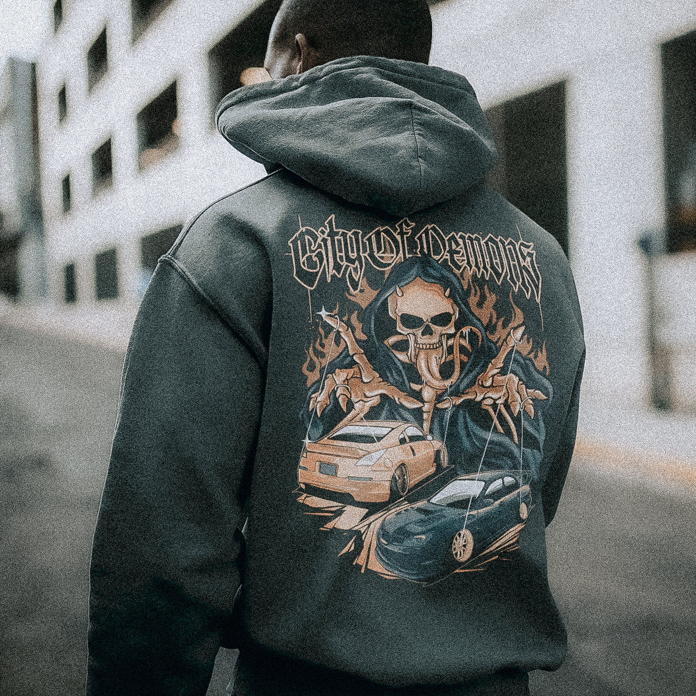 Static Controlled Demon Hoodie