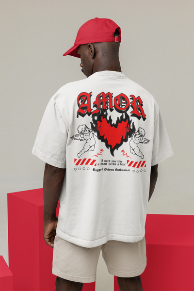 Amor ' Love ' Heavyweight T-Shirt